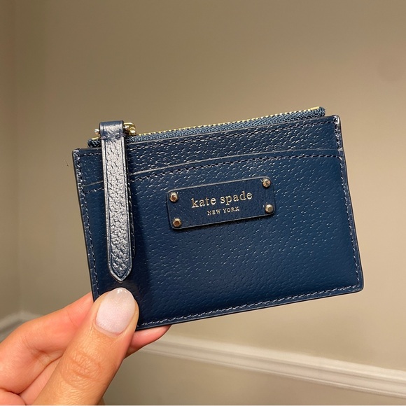 kate spade Handbags - Kate Spade Navy Card Holder